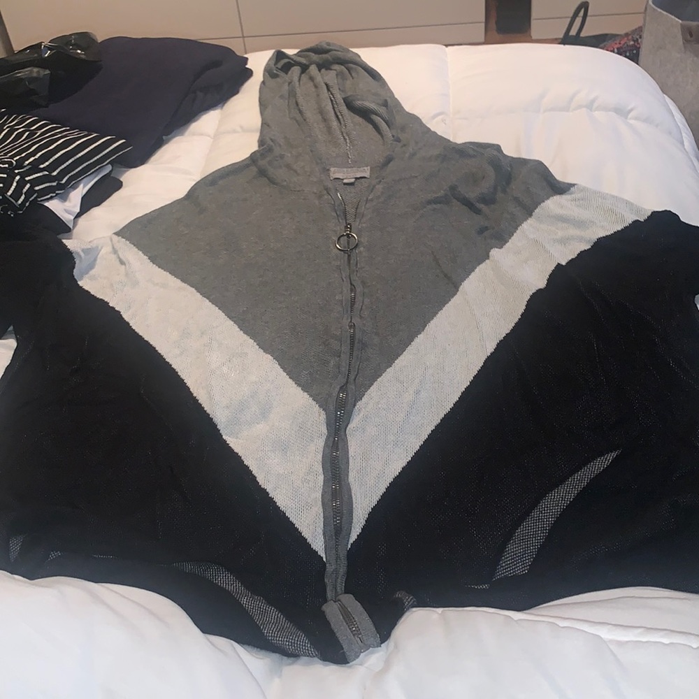 Chevron Poncho